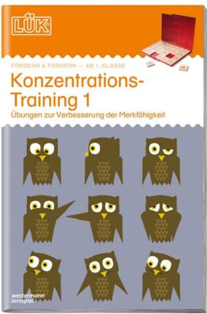 LÜK Konzentrationstraining 1