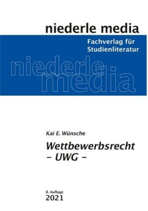 Wettbewerbsrecht - UWG - 2021