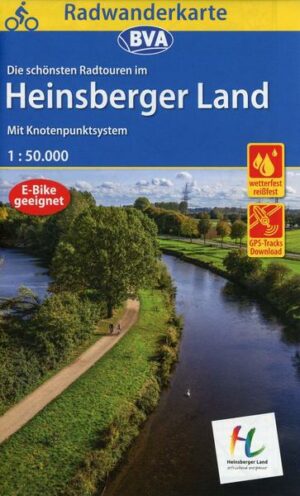 Radwanderkarte BVA Radwandern im Heinsberger Land 1:50.000