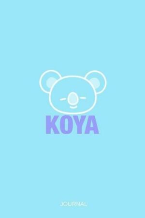 Kpop Bts Bt21 Thinker Koala Koya Is Kim Namjoon Bias Journal for Armys: Blue Cute Koala with Removable Ears College Ruled Blank Lined Notebook for Gir