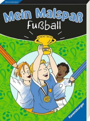 Malen für kleine Fußballfans ab 4 Jahren