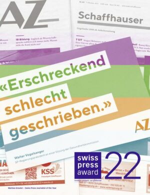 Swiss Press Yearbook 22