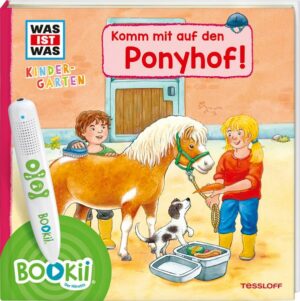 BOOKii® WAS IST WAS Kindergarten Komm mit auf den Ponyhof!