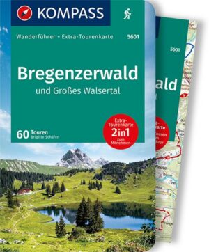 KOMPASS Wanderführer 5601 Bregenzerwald und Großes Walsertal