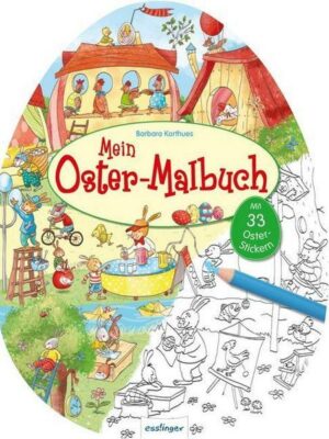 Mein Oster-Malbuch