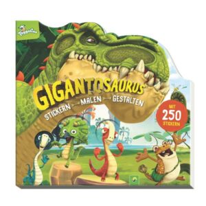 Gigantosaurus Stickern - Malen - Gestalten