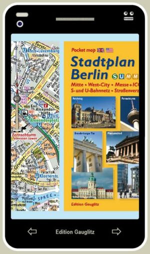 Stadtplan Berlin (Handy-Look)