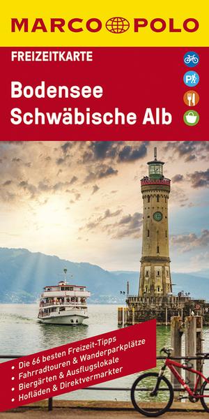 MARCO POLO Freizeitkarte Bodensee