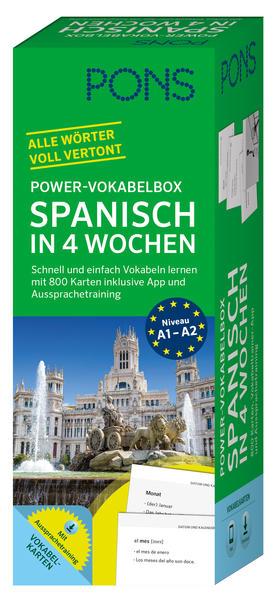 PONS Power-Vokabelbox Spanisch in 4 Wochen