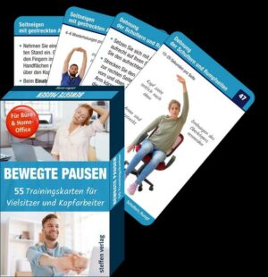 Trainingskarten: Bewegte Pausen für Büro & Home-Office