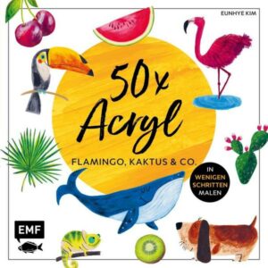 50 x Acryl – Flamingo
