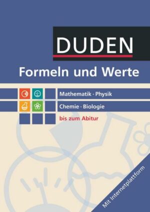 Formeln und Werte - Sekundarstufe I und II