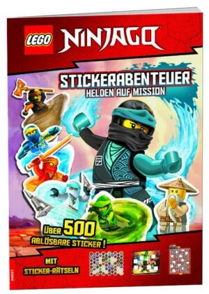 LEGO® NINJAGO® – Stickerabenteuer - Helden auf Mission