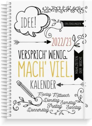 Kalender Doodle A5 2022/2023