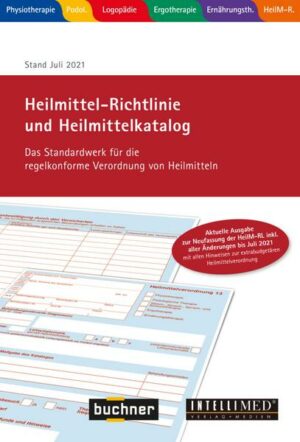 Heilmittel-Richtlinie und Heilmittelkatalog 2021