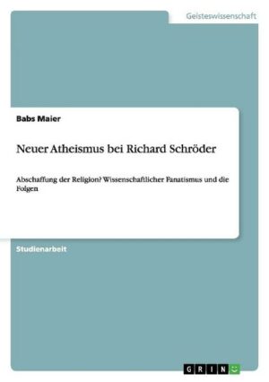 Neuer Atheismus bei Richard Schröder