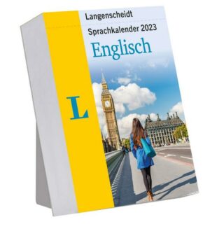 Langenscheidt Sprachkalender Englisch 2023