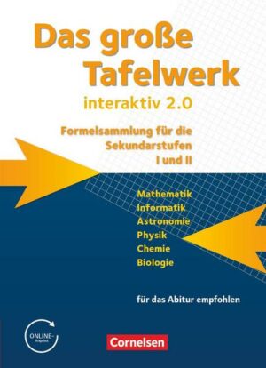 Das große Tafelwerk interaktiv 2.0. Schülerbuch.