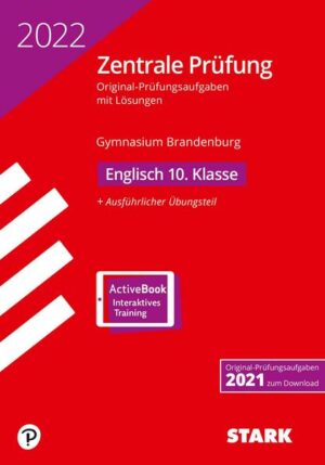 STARK Zentrale Prüfung Gymnasium - 2022 Englisch 10. Klasse - Brandenburg