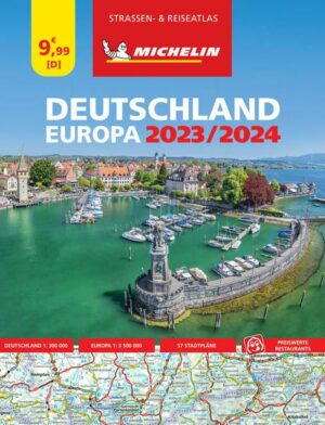 Michelin Straßenatlas Deutschland & Europa 2023/2024