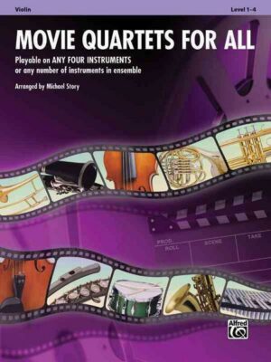 Movie Quartets for All - Violin