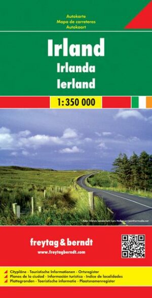 Irland 1 : 350 000. Autokarte