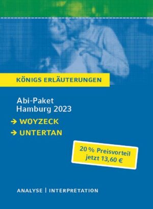 Abitur Deutsch Hamburg 2023 - Königs-Erläuterungen-Paket