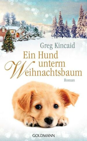 Ein Hund unterm Weihnachtsbaum