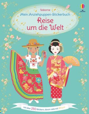 Mein Anziehpuppen-Stickerbuch: Reise um die Welt