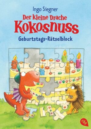 Der kleine Drache Kokosnuss – Geburtstags-Rätselblock