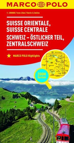 MARCO POLO Regionalkarte Schweiz Blatt 02 Schweiz