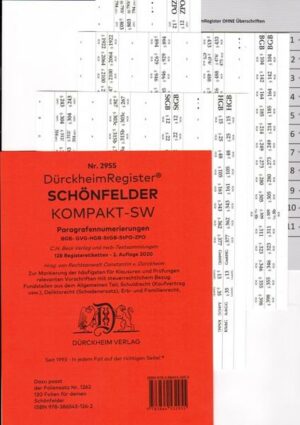 DürckheimRegister® HABERSACK 2022 KOMPAKT SW