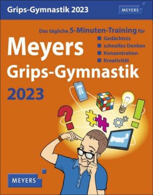 Meyers Grips-Gymnastik Tagesabreißkalender 2023