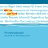Wörter zur Wahl