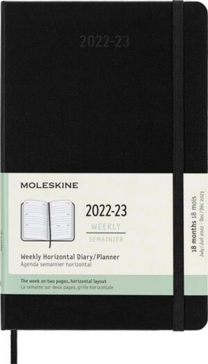 Moleskine 18 Monate Wochenkalender 2022/2023