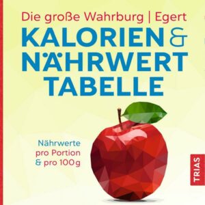 Die große Wahrburg/Egert Kalorien-&-Nährwerttabelle