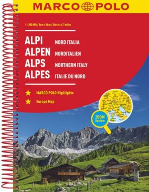 MARCO POLO Reiseatlas Alpen