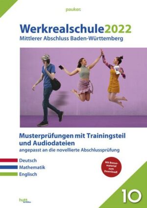 Werkrealschule 2022 Mittlerer Abschluss Baden-Württemberg - Ausfgabenband