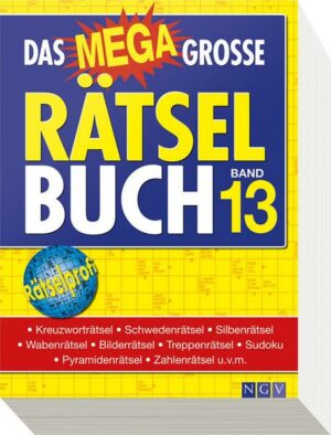 Das megagroße Rätselbuch Band 13