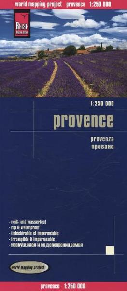 Reise Know-How Landkarte Provence 1 : 250.000