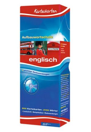 Karteikarten Aufbauwortschatz Englisch