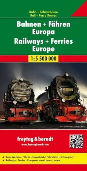 Bahnen + Fähren Europa