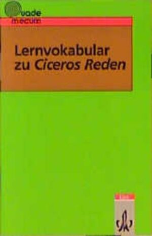 Lernvokabular zu Ciceros Reden