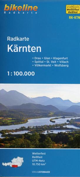 Bikeline Radkarte Österreich Kärnten 1:100 000