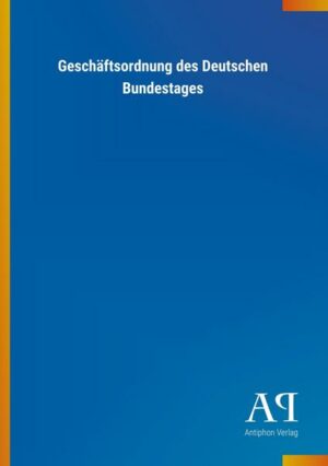 Geschäftsordnung des Deutschen Bundestages