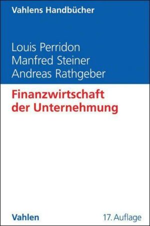 Finanzwirtschaft der Unternehmung