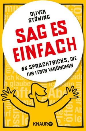 Sag es einfach