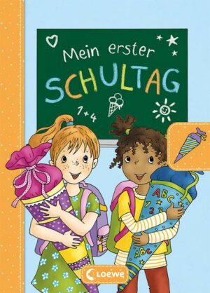 Mein erster Schultag - Mädchen (Hellblau)