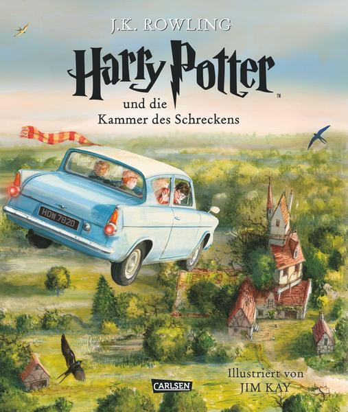 Harry Potter und die Kammer des Schreckens (farbig illustrierte Schmuckausgabe)