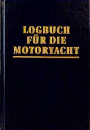 Logbuch für die Motoryacht